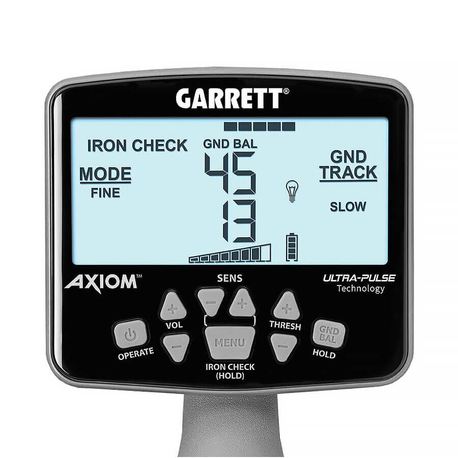 Garrett Axiom metal detektoru